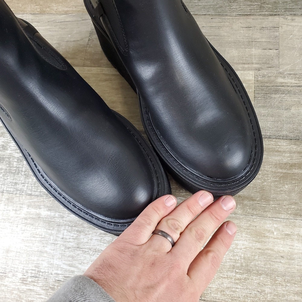 Circus NY by Sam Edelman Susan Womens Chelsea Boots Sz 9 M Wedge Platform Boot - Picture 7 of 12